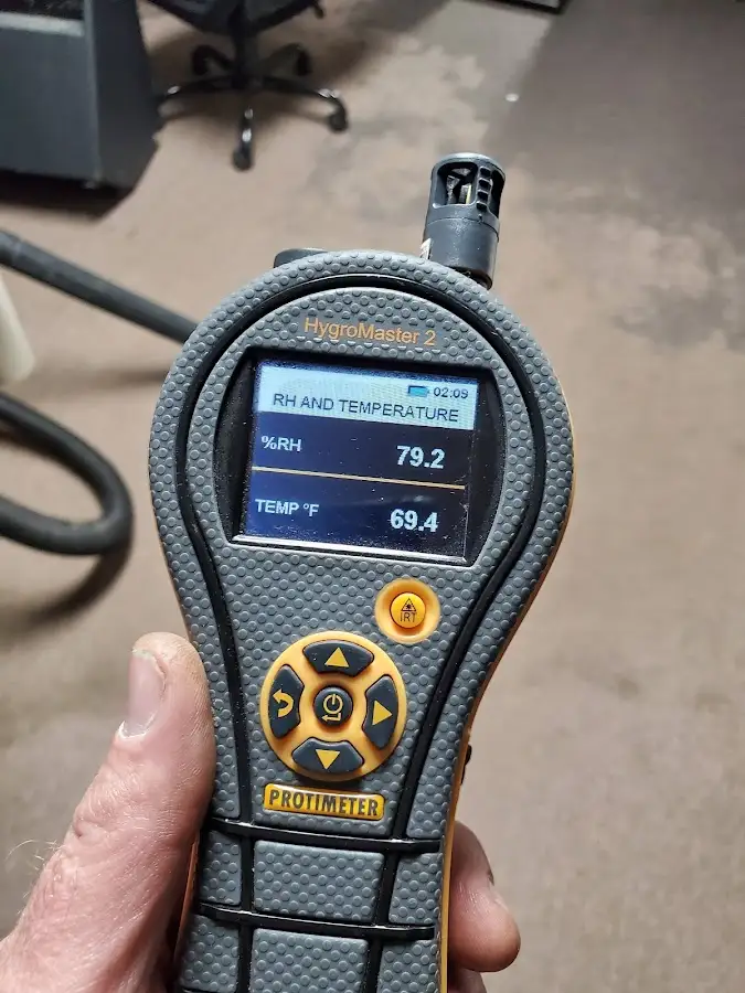 Moisture meter humidity assessment for Fire & Smoke Damage Restoration in Catonsville
